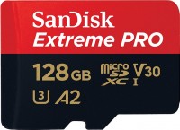 Zdjęcia - Karta pamięci SanDisk Extreme Pro V30 A2 microSDXC UHS-I U3 128 GB