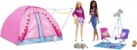 Lalka Barbie Two Camping Playset with Tent HGC18 