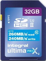 Karta pamięci Integral UltimaPro X2 SD Class 10 UHS-II V90 32 GB