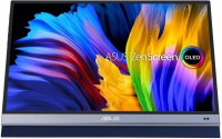 Monitor Asus ZenScreen MQ16AH 15.6 "  srebrny