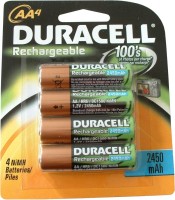 Акумулятор / батарейка Duracell 4xAA 2450 mAh 