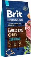 Zdjęcia - Karm dla psów Brit Premium Sensitive Lamb 15 kg