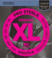 Фото - Струни DAddario XL ProSteels Bass 6-String SL 30-130 