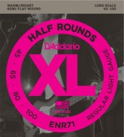 Струни DAddario XL Half Rounds Bass 45-100 