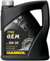 Olej silnikowy Mannol 7703 O.E.M. 5W-30 4 l