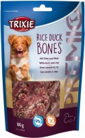 Karm dla psów Trixie Premio Rice/Duck Bones 80 g 