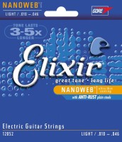 Zdjęcia - Struny Elixir Electric Nanoweb Light 10-46 