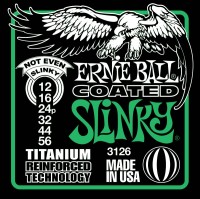 Фото - Струни Ernie Ball Slinky RPS Coated Titanium 12-56 