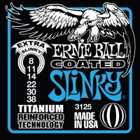 Фото - Струни Ernie Ball Slinky RPS Coated Titanium 8-38 