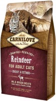 Корм для кішок Carnilove Adult Energy/Outdoor with Reindeer  2 kg