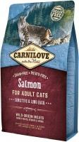 Zdjęcia - Karma dla kotów Carnilove Adult Sensitive/Long-haired with Salmon  400 g