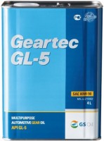 Фото - Трансмісійне мастило Kixx Geartec GL-5 80W-90 4 л