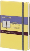 Zdjęcia - Notatnik Moleskine Contrast Ruled Notebook Pocket Yellow 