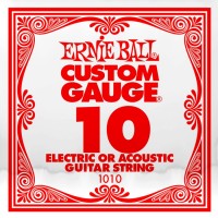 Struny Ernie Ball Single Plain Steel 10 