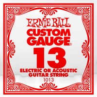 Struny Ernie Ball Single Plain Steel 13 