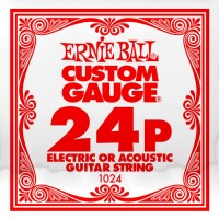 Struny Ernie Ball Single Plain Steel 24 