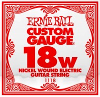 Фото - Струни Ernie Ball Single Nickel Wound 18 