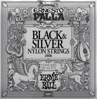 Struny Ernie Ball Ernesto Palla Black & Silver Nylon 
