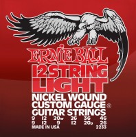 Struny Ernie Ball Nickel Wound 12-String 9-46 