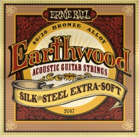 Струни Ernie Ball Earthwood 80/20 Bronze Silk 10-50 