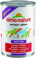 Karm dla psów Almo Nature Daily Menu Adult Canned Beef 1 szt.