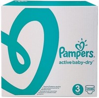 Zdjęcia - Pielucha Pampers Active Baby-Dry 3 / 208 pcs 
