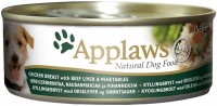 Zdjęcia - Karm dla psów Applaws Adult Dog Canned Chicken/Liver/Vegetable 0.156 kg 