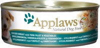 Zdjęcia - Karm dla psów Applaws Adult Dog Canned Chicken/Tuna/Vegetable 0.156 kg 