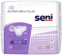 Підгузки Seni Super Plus Fit and Dry L / 10 pcs 