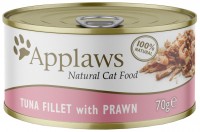 Фото - Корм для кішок Applaws Adult Canned Tuna Fillet/Prawn  70 g