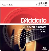 Струни DAddario 80/20 Bronze 13-56 