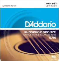 Струни DAddario Phosphor Bronze 12-53 