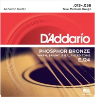 Струни DAddario Phosphor Bronze True Medium 13-56 