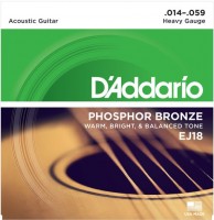 Струни DAddario Phosphor Bronze 14-59 