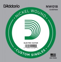 Фото - Струни DAddario Single XL Nickel Wound 18 