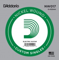 Фото - Струни DAddario Single XL Nickel Wound 17 