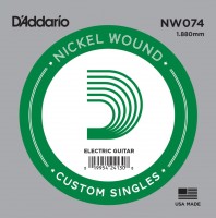 Zdjęcia - Struny DAddario Single XL Nickel Wound 74 