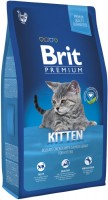 Фото - Корм для кішок Brit Premium Kitten Chicken/Salmon Gravy  1.5 kg