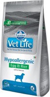 Karm dla psów Farmina Vet Life Hypoallergenic Egg/Rice 12 kg
