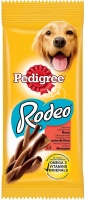 Корм для собак Pedigree Rodeo Beef 1 шт