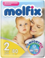 Zdjęcia - Pielucha Molfix Comfort Fix 2 / 80 pcs 