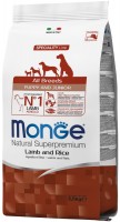 Karm dla psów Monge Speciality All Breed Puppy/Junior Lamb/Rice 2.5 kg