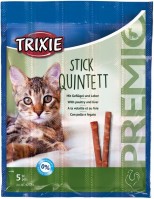 Zdjęcia - Karma dla kotów Trixie Premio Quadro-Sticks Poultry/Liver 5 pcs 