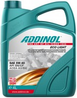 Фото - Моторне мастило Addinol Eco Light 5W-40 4 л