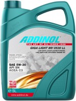 Фото - Моторне мастило Addinol Giga Light MV0530 LL 5W-30 5 л