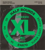 Struny DAddario XL Half Rounds Bass LS 40-95 