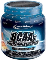 Фото - Амінокислоти IronMaxx BCAAs plus Glutamine 550 g 