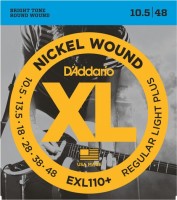Фото - Струни DAddario XL Nickel Wound Plus 10.5-48 