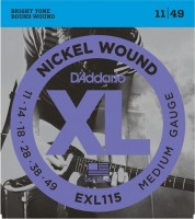 Струни DAddario XL Nickel Wound 11-49 