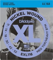 Struny DAddario XL Nickel Wound 11-52 